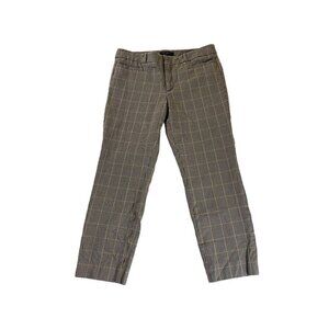 Banana Republic Women's Plaid Classic Office Dress Pants - 10